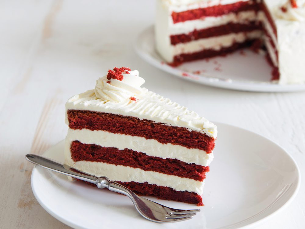 The Best Red Velvet Cake with Cream Cheese Frosting