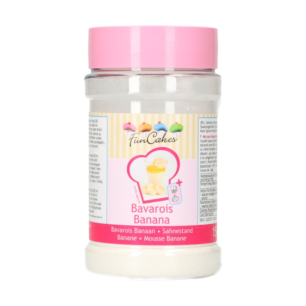 G20315 FunCakes Bavarois Banana 150g