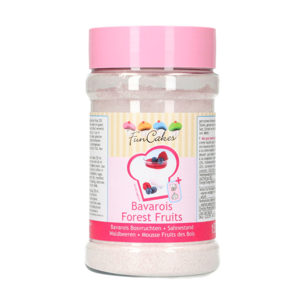 G20355 FunCakes Bavarois Forest Fruits 150g