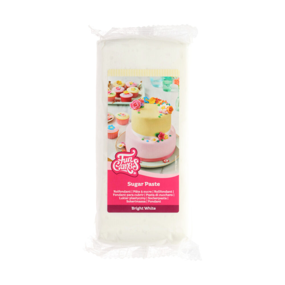 Sugar Paste Bright White 1kg 1