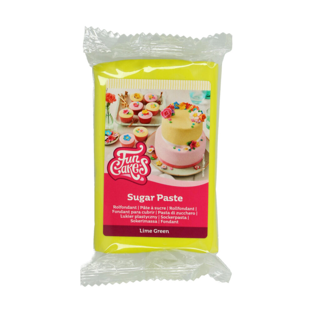 Sugar Paste Lime Green F20155 3