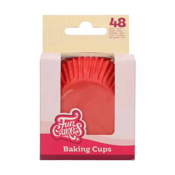 Caissettes à Cupcakes Rouge