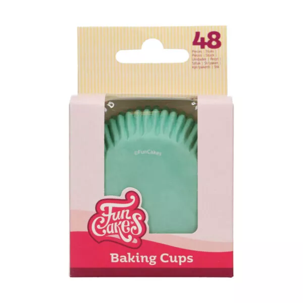 Baking Cups Mint Green