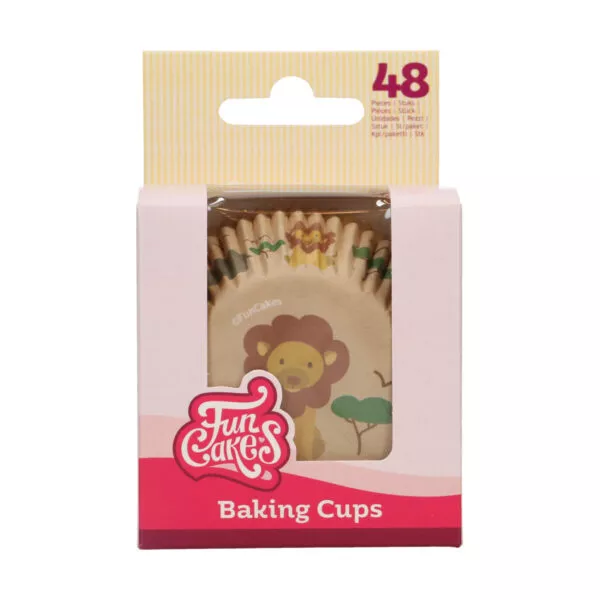 Baking Cups Safari Animals