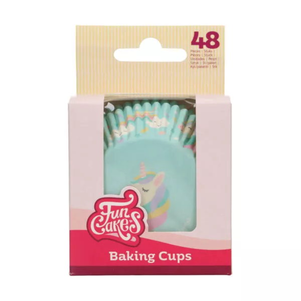 Caissettes à Cupcakes Licorne