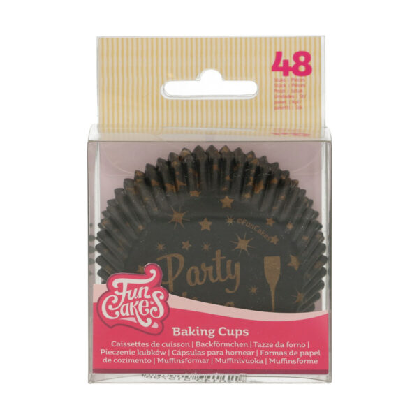 F84320 FunCakes Baking Cups Party Time