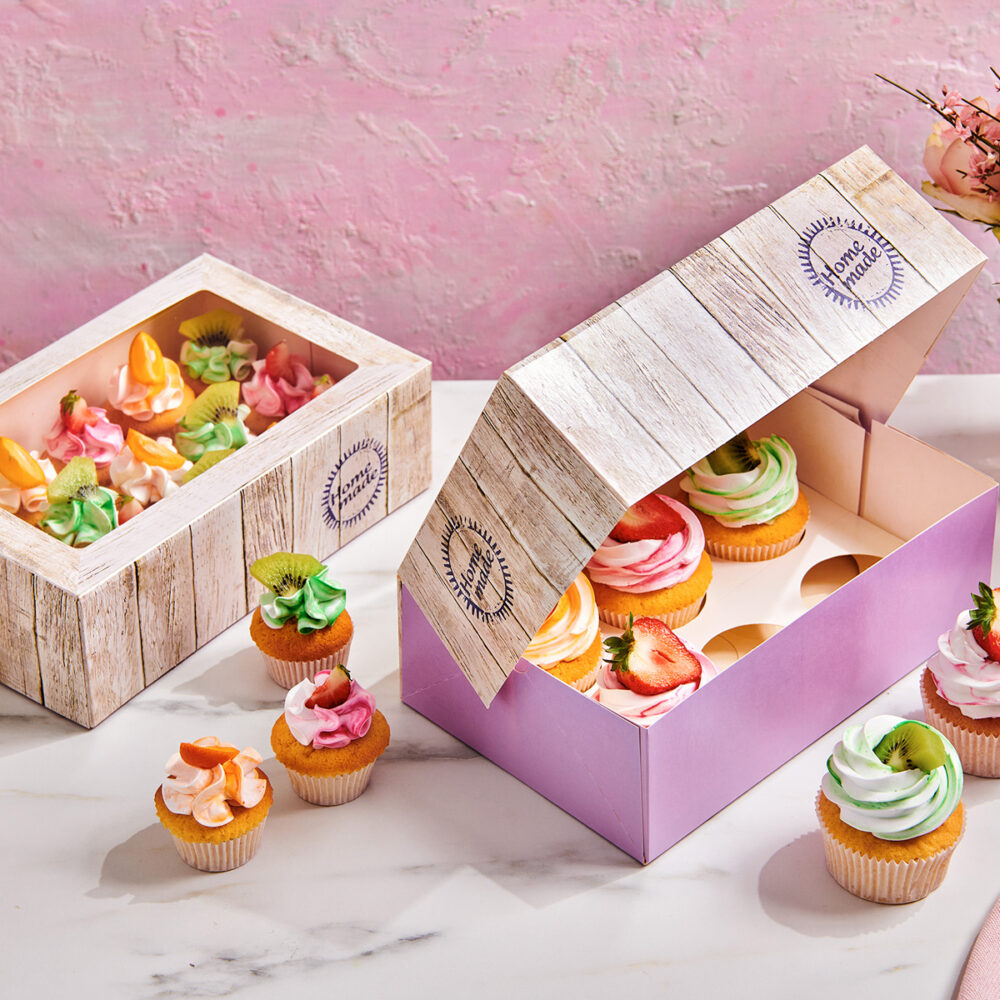 Our Favorite Cupcake Packaging Ideas Paper Mart Blog | Cupcake packaging,  Dessert packaging, Bakery cakes