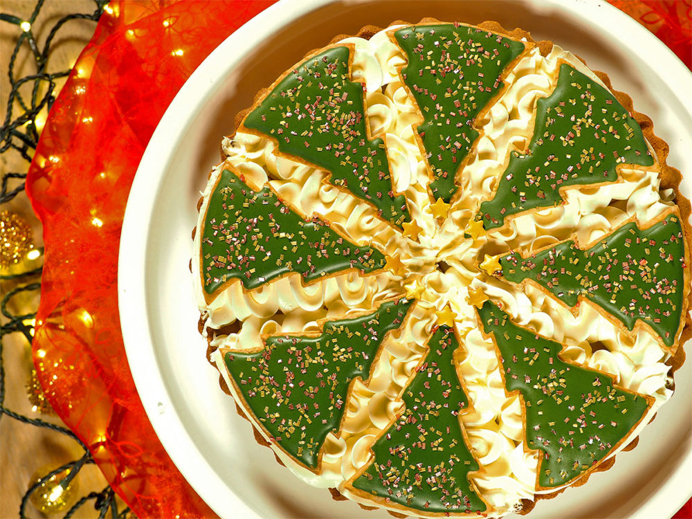 FunCakes Recept Kerstbomen Tompouce Taart Website 1 Kerstbomen tompouce taart