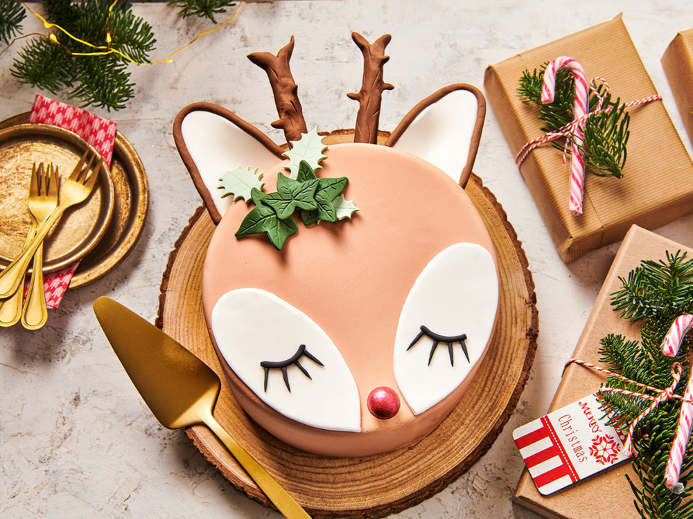 How to make a Rudolph the Red-Nosed Reindeer cake - 9Kitchen