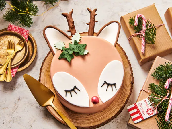 Reindeer Cake – The Chocolate – a dessert cafe