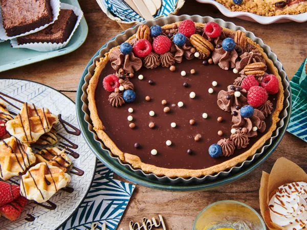 Tartelette met ganache