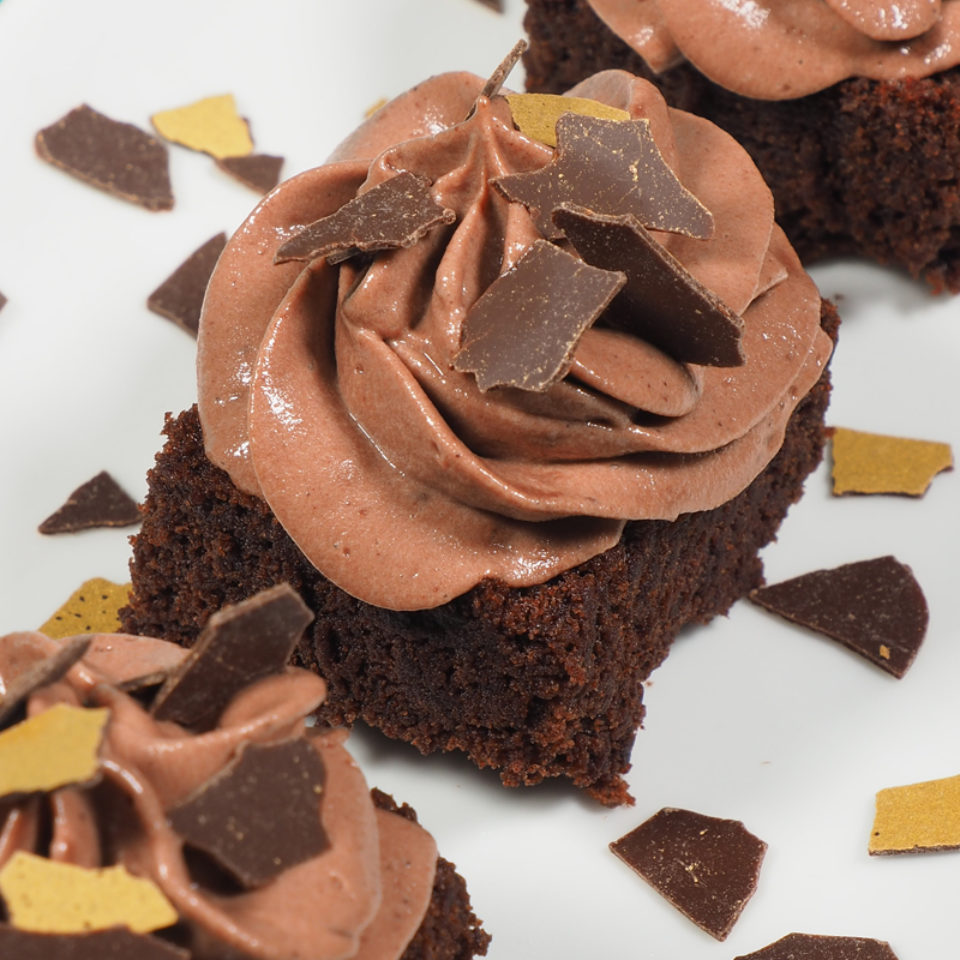 Brownies met Chocolade Enchanted Cream®