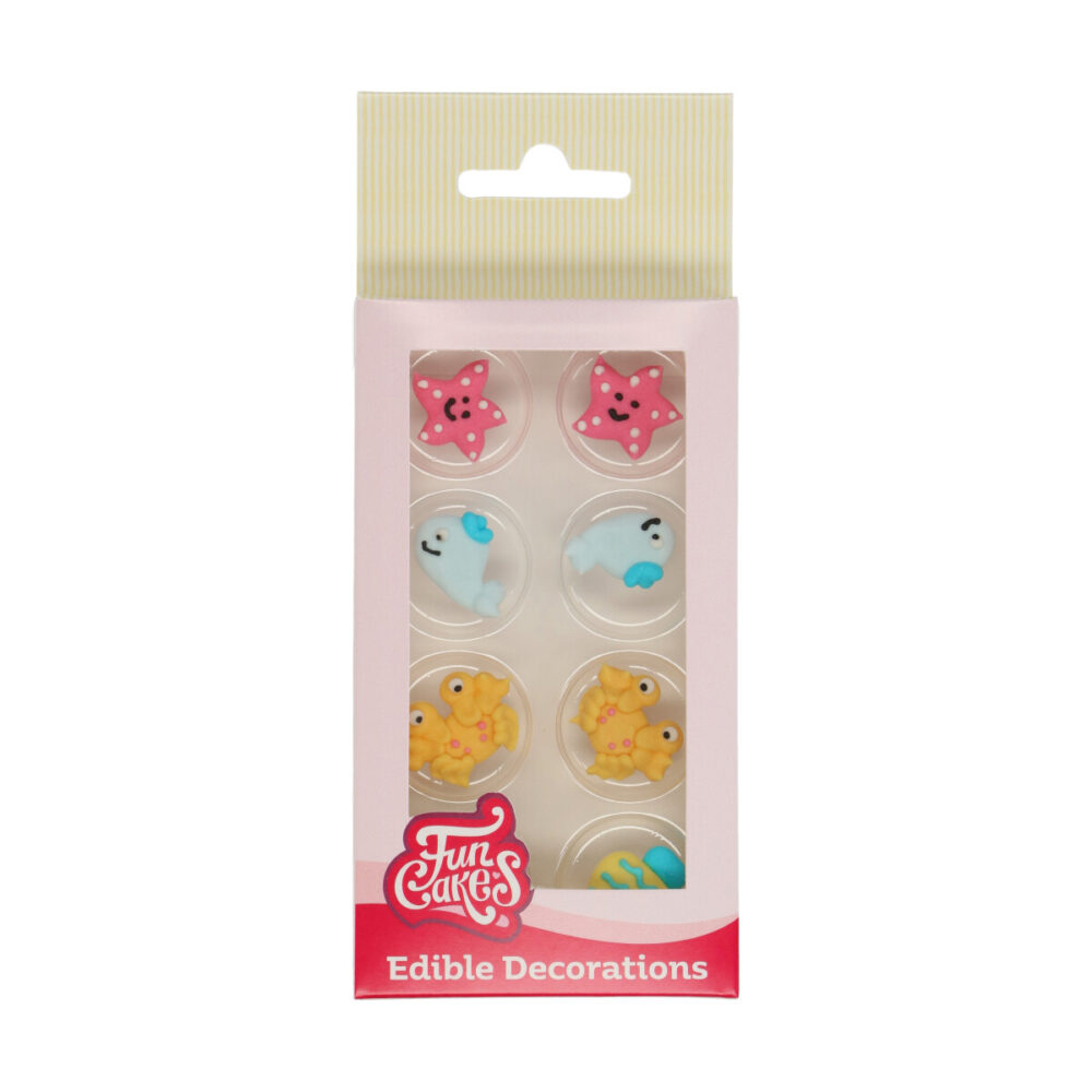 F50215 FunCakes Edible Decorations Sea Life Suikerdecoratie Sea Life