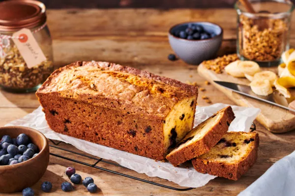 Low sugar banana bread