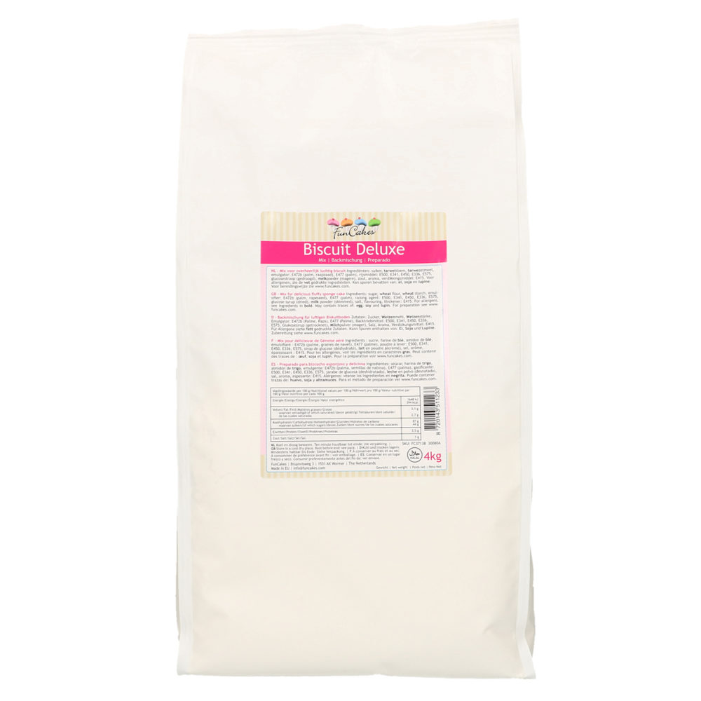 37138 FunCakes Mix Voor Biscuit Deluxe 4kg