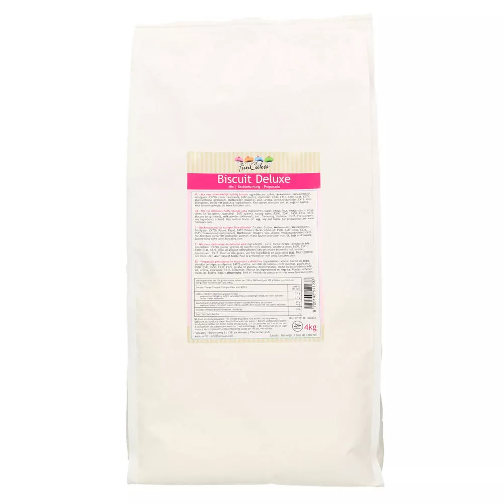 37138 FunCakes Mix Voor Biscuit Deluxe 4kg