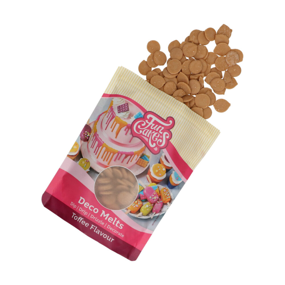 F25310 FunCakes Deco Melts Toffee Flavour 250g Melts B