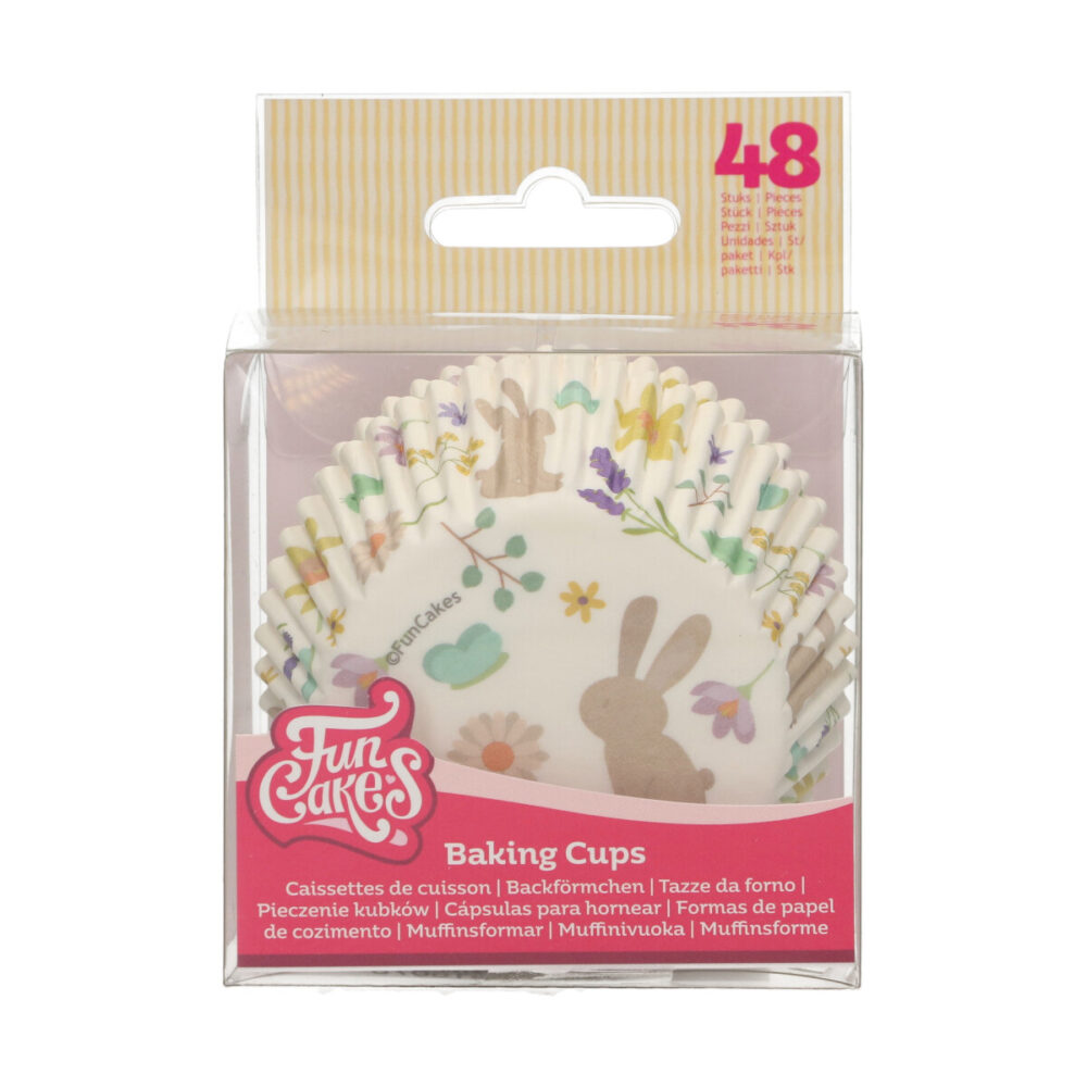 F84275 FunCakes Baking Cups Spring Animals Baking Cups Spring Animals