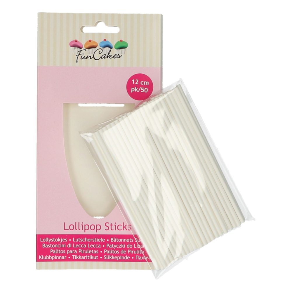FC2140 FunCakes Lollipop Sticks 12cm 2