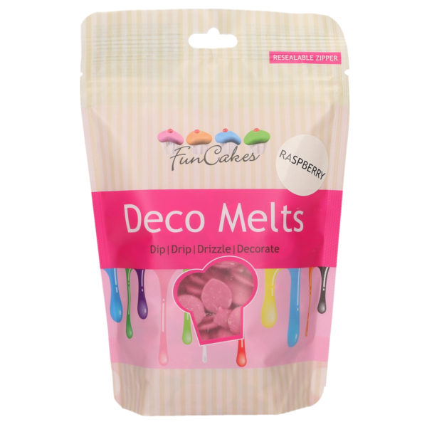 FC43115 FunCakes Deco Melts Flavoured Raspberry
