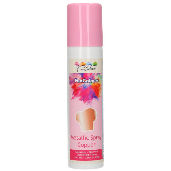 FC52525 FunCakes Metallic Spray Copper
