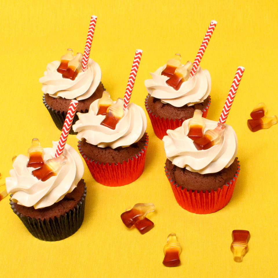 Cola cupcakes