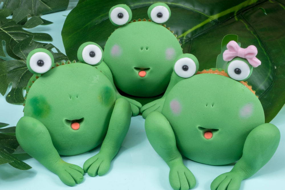 Kikker Cupcake Website 1 Frog cupcakes