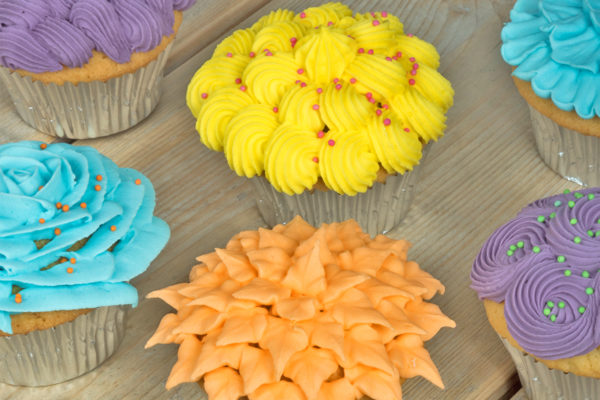 Kleurrijke Cupcakes Website 1
