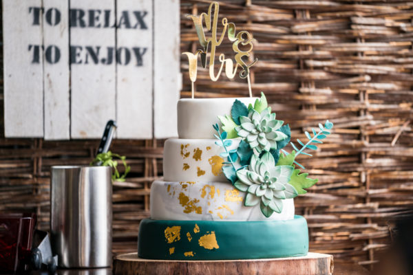 Botanical Wedding Cake1