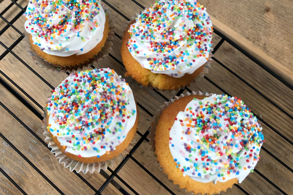 Disco Dip Cupcakes