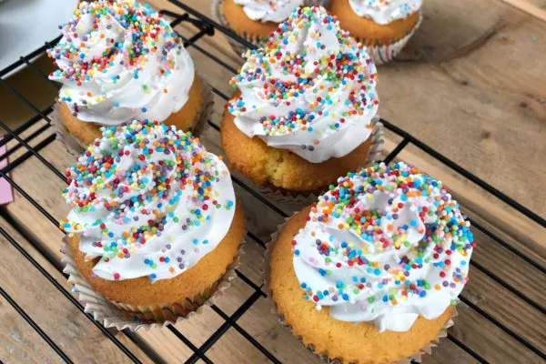 Disco cupcakes