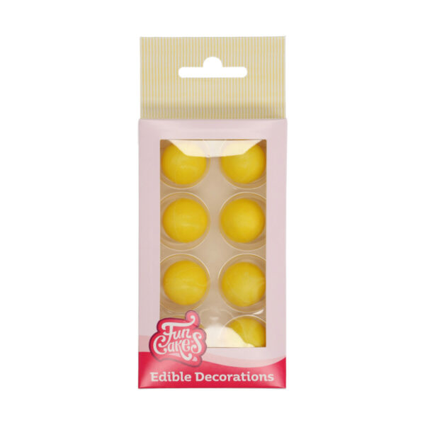 F50535 FunCakes Choco Balls Yellow Set8
