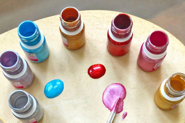 Metallic Food Paints