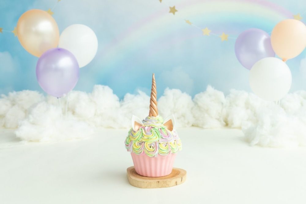 Brianna Turns 1! Unicorn Theme Cake Smash » Jesse Rinka Photography |  Westchester New York Weddings