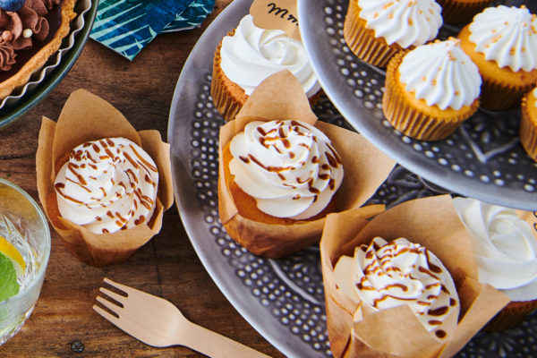 Cupcakes Caramel Drizzle