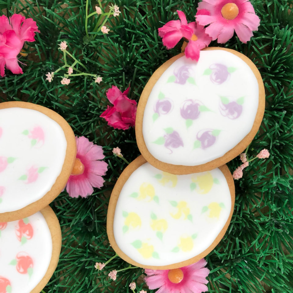 Paaseikoekjes met royal icing