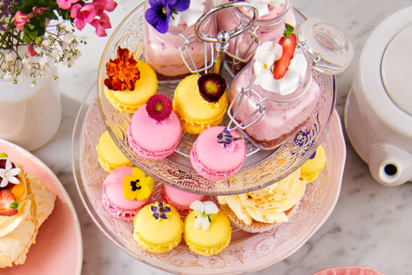 Flower Macarons