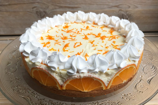 Koningsdag Bavarois Taart