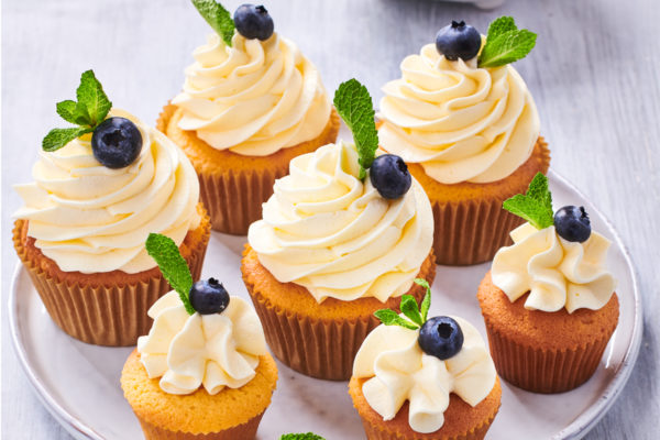Low Sugar Cupcakes Botercreme