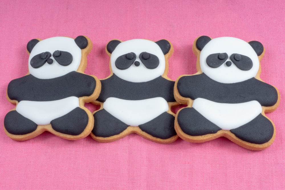 Panda cookies - FunCakes