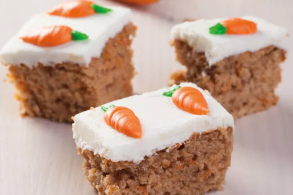 Carrot Cake with a delicious sweet glaze