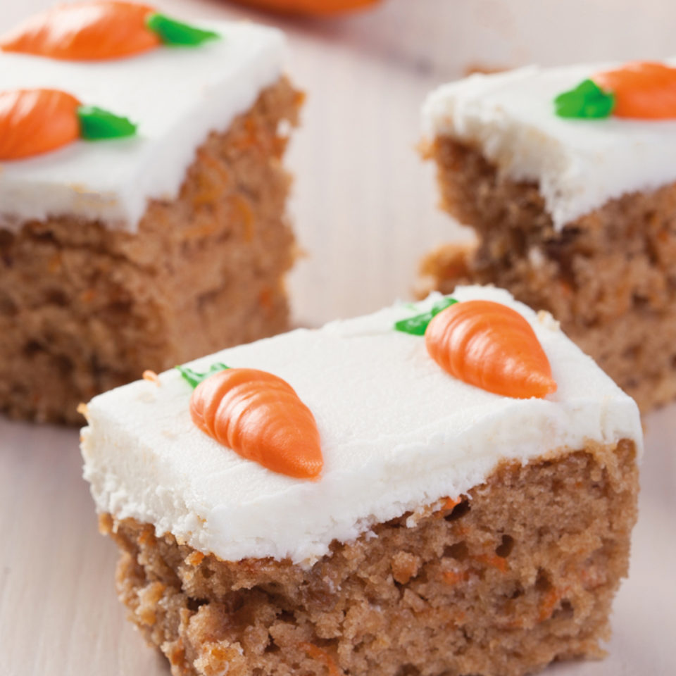 Carrot Cake met overheerlijk zoet glazuur