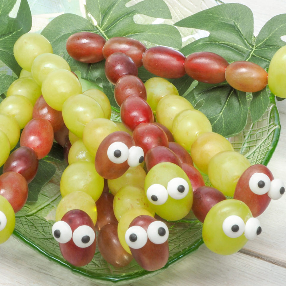 Caterpillars on a stick