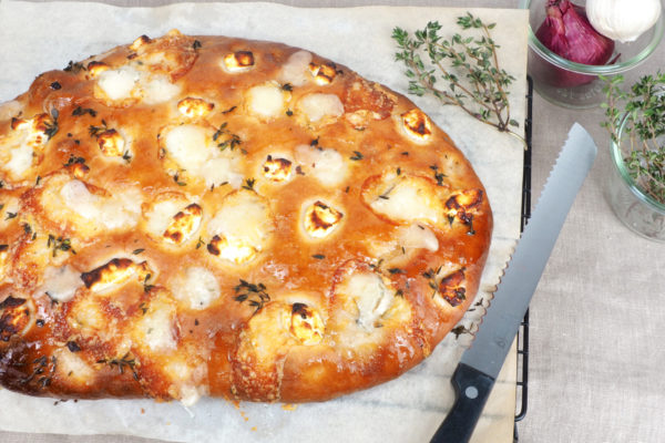Focaccia Gorgonzola Geitenkaas