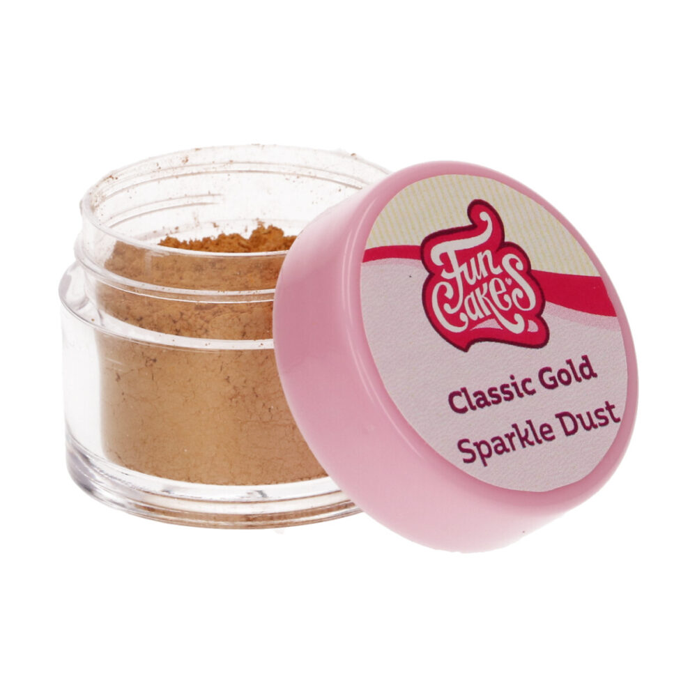 F41130 FunCakes Sparkle Dust Classic Gold Pot