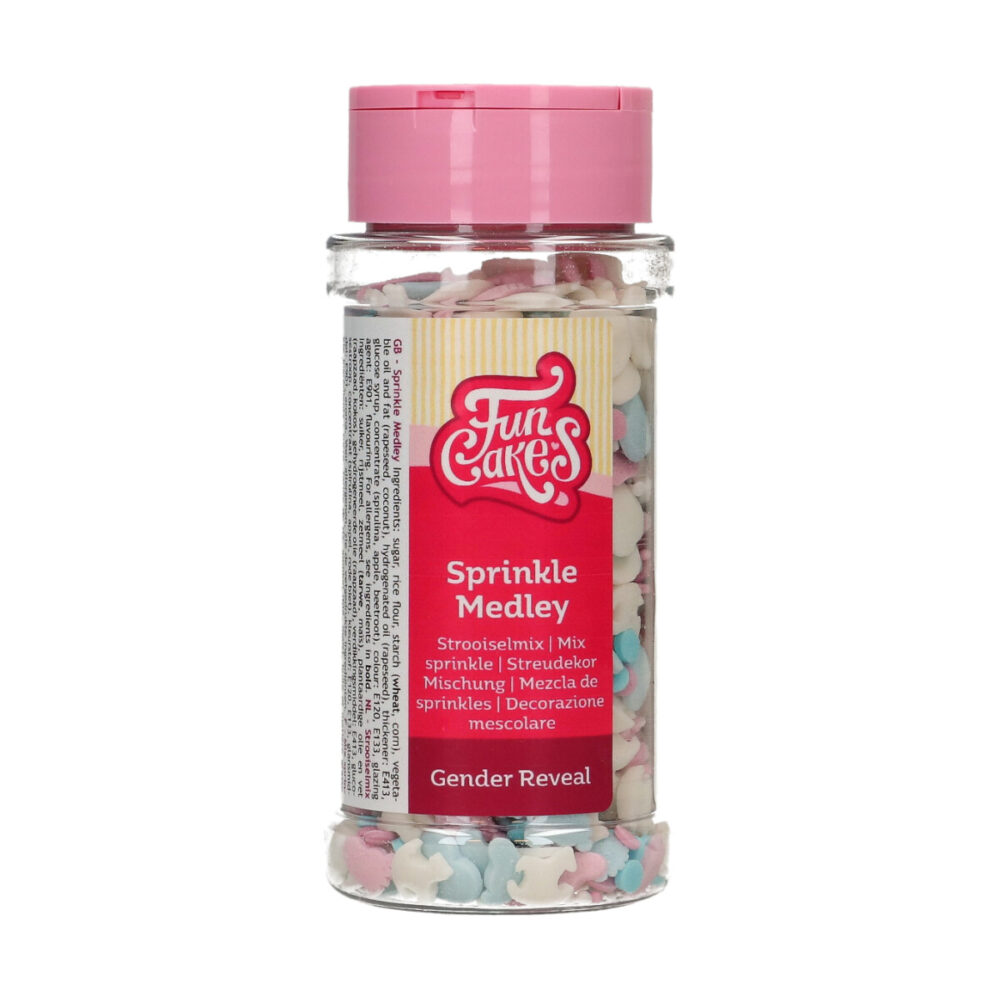 F51425 FunCakes Sprinkle Medley Gender Reveal Sprinkle Medley Gender Reveal