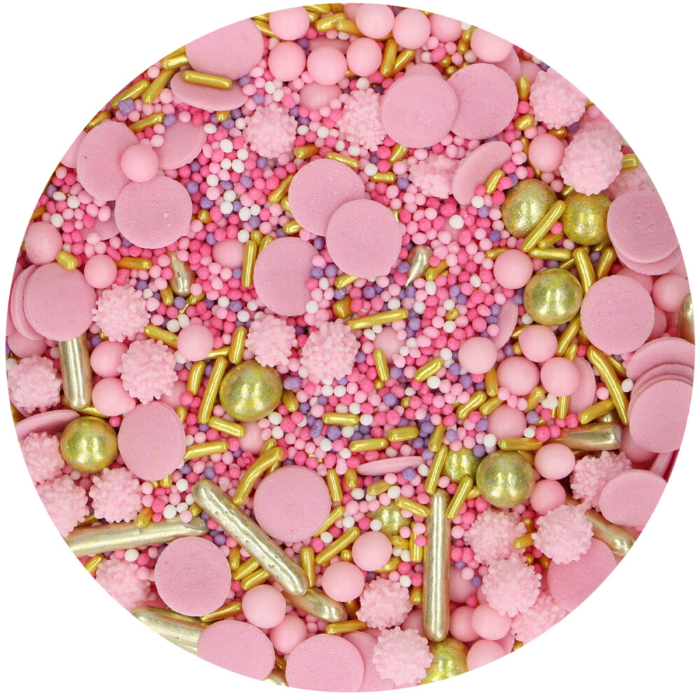 F52970 FunCakes Sprinkle Medley Glamour Pink Sprinkles