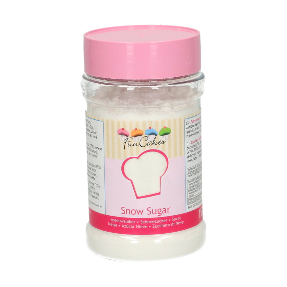 G41910 FunCakes Snow Sugar FunCakes Snow Sugar