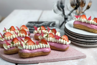 Strawberry Eclairs