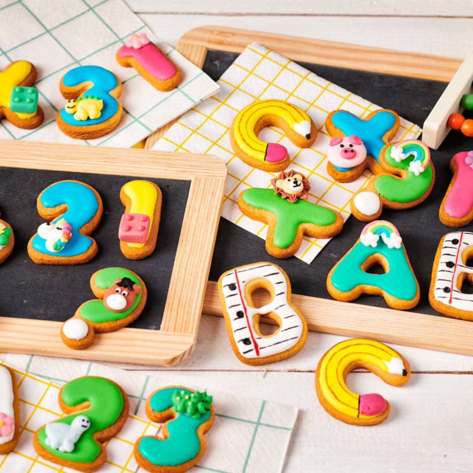Back to School koekjes